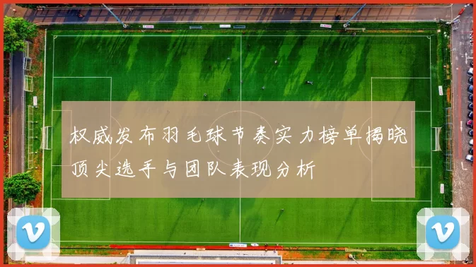 权威发布羽毛球节奏实力榜单揭晓顶尖选手与团队表现分析